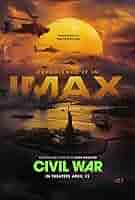 【映画館用両面ポスター】シビル・ウォー /CIVIL WAR　IMAX　A24 映画館用両面ポスター】シビル・ウォー /CIVIL WAR IMAX A24